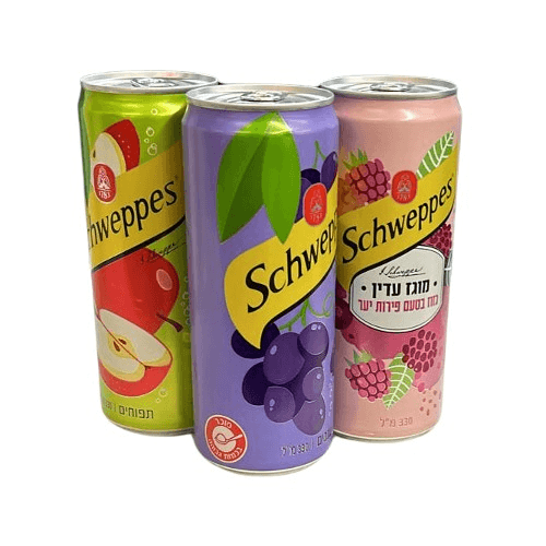Schweppes Sparkling Cans