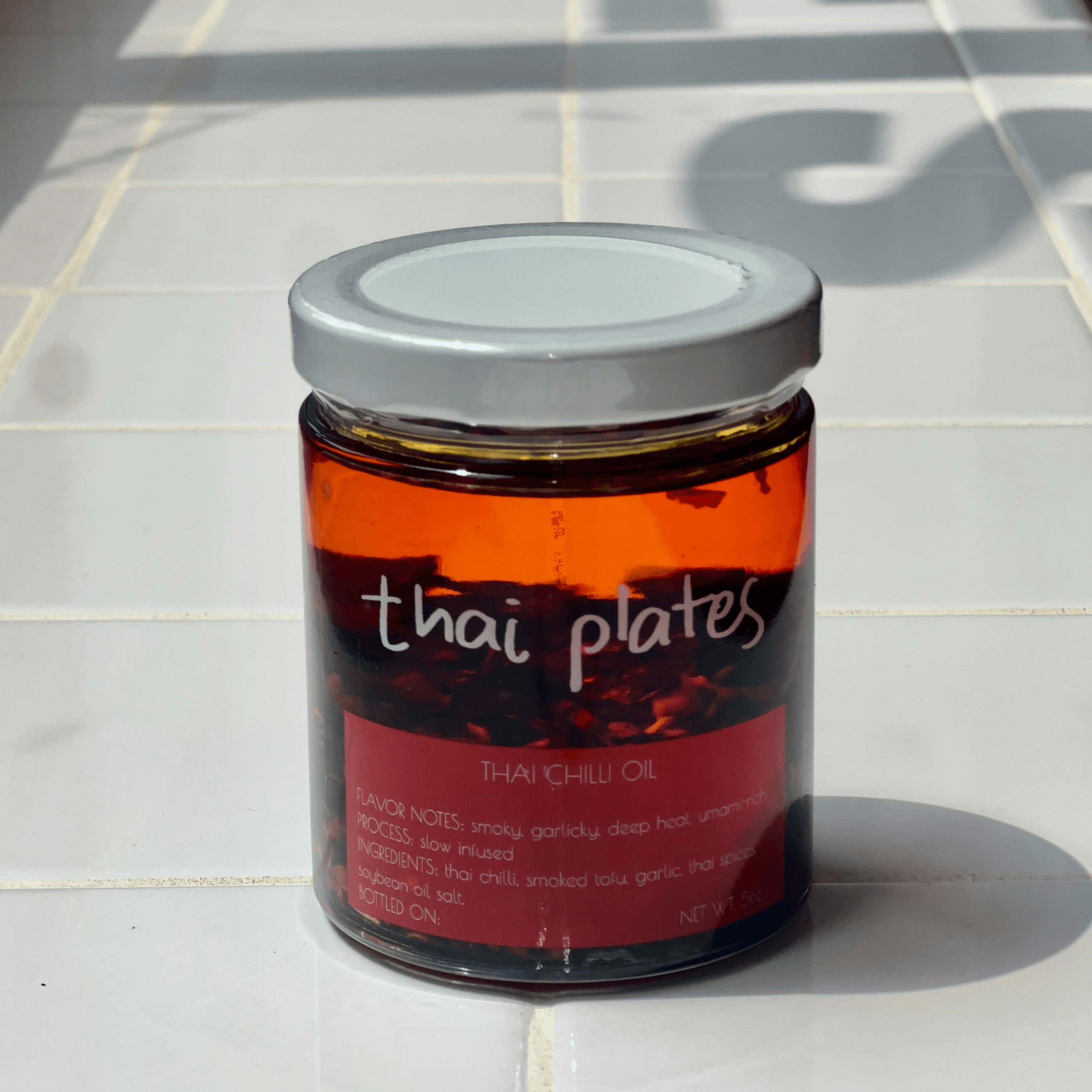 THAI CHILLI OIL (housemade).