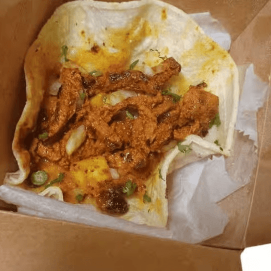 Taco al pastor.