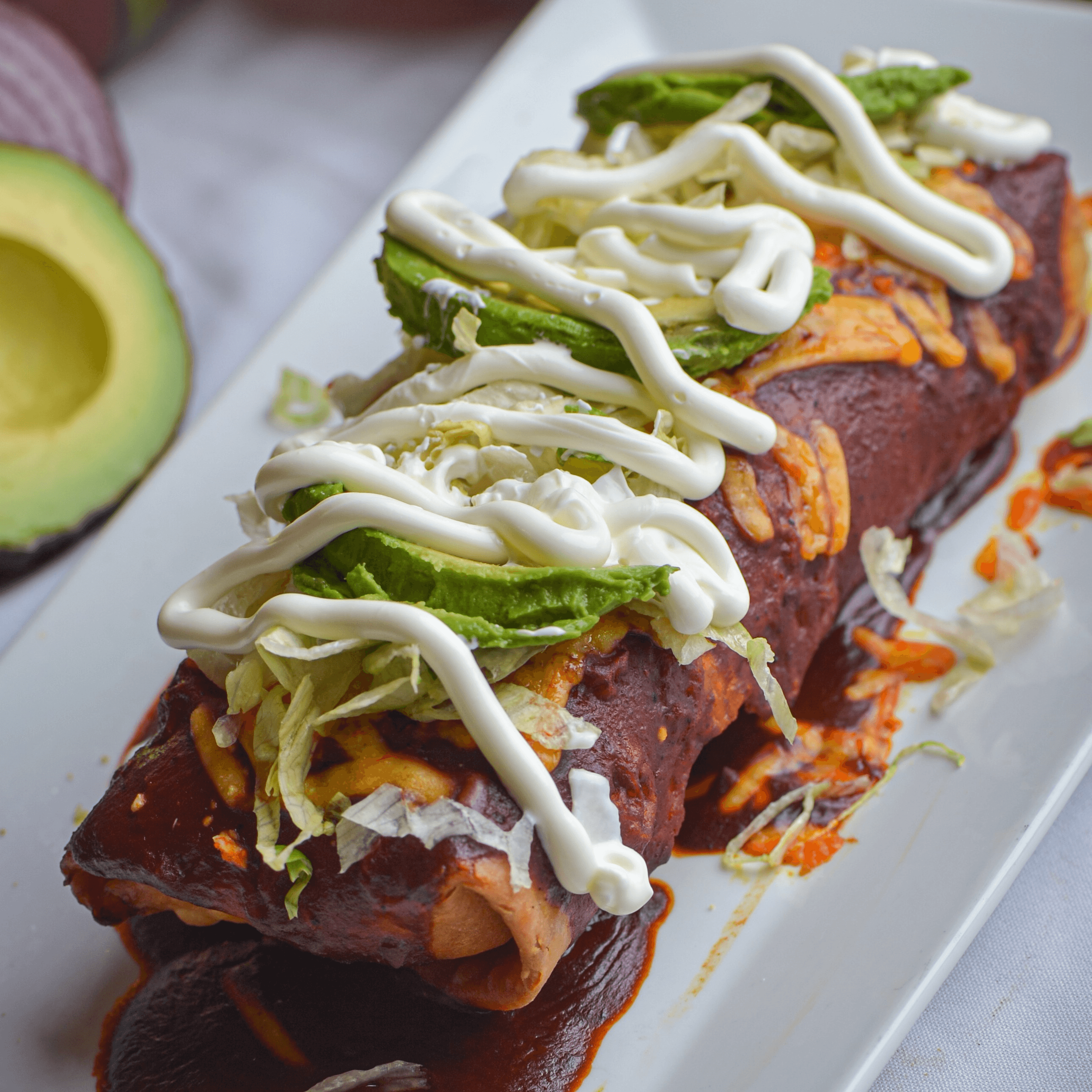 Ground Beef Chimichanga or Burro.