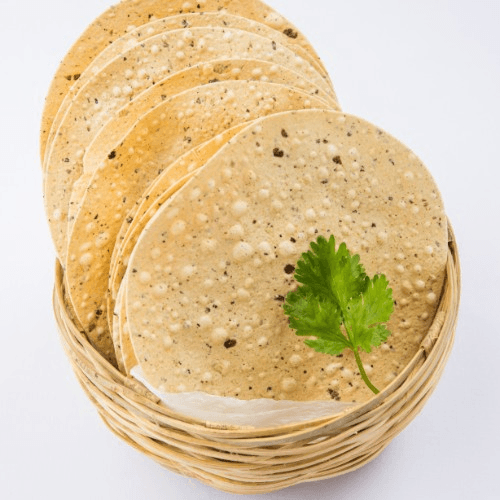 Papadum.