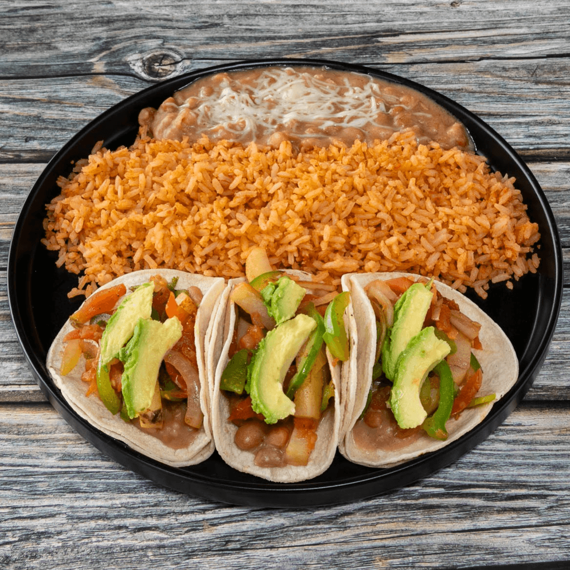 3 Taco Meal - Veggie.