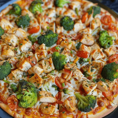 Chicken and Broccoli Primo Pizza (Large)