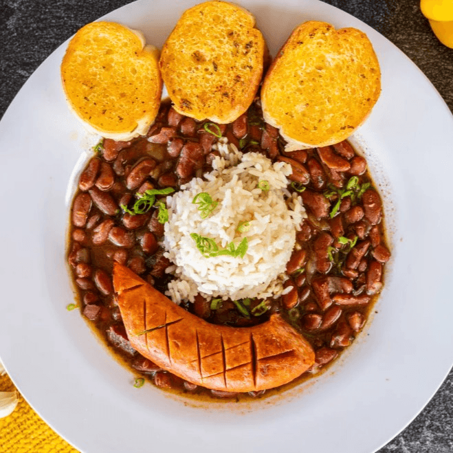"Award winning" chicken and andouille sausage gumbo.