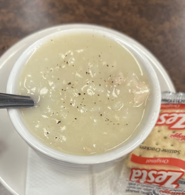 Cream of Turkey Soup.