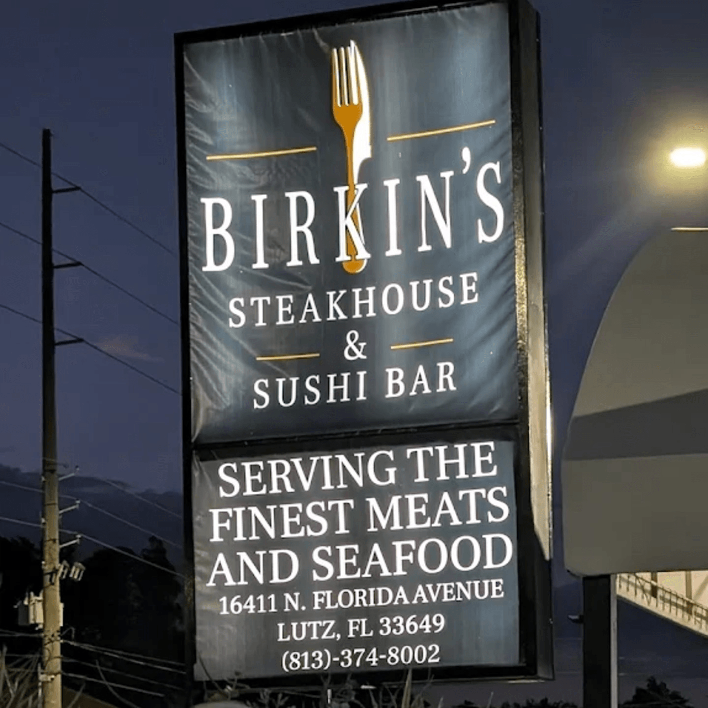 Welcome to Birkin’s Steakhouse and Sushi Bar