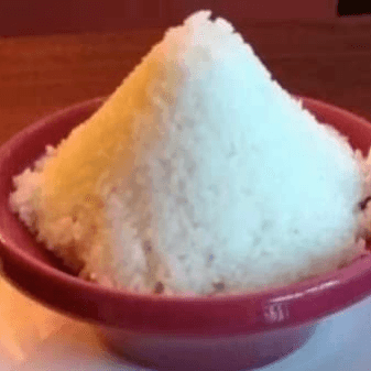 Steamed Rice.