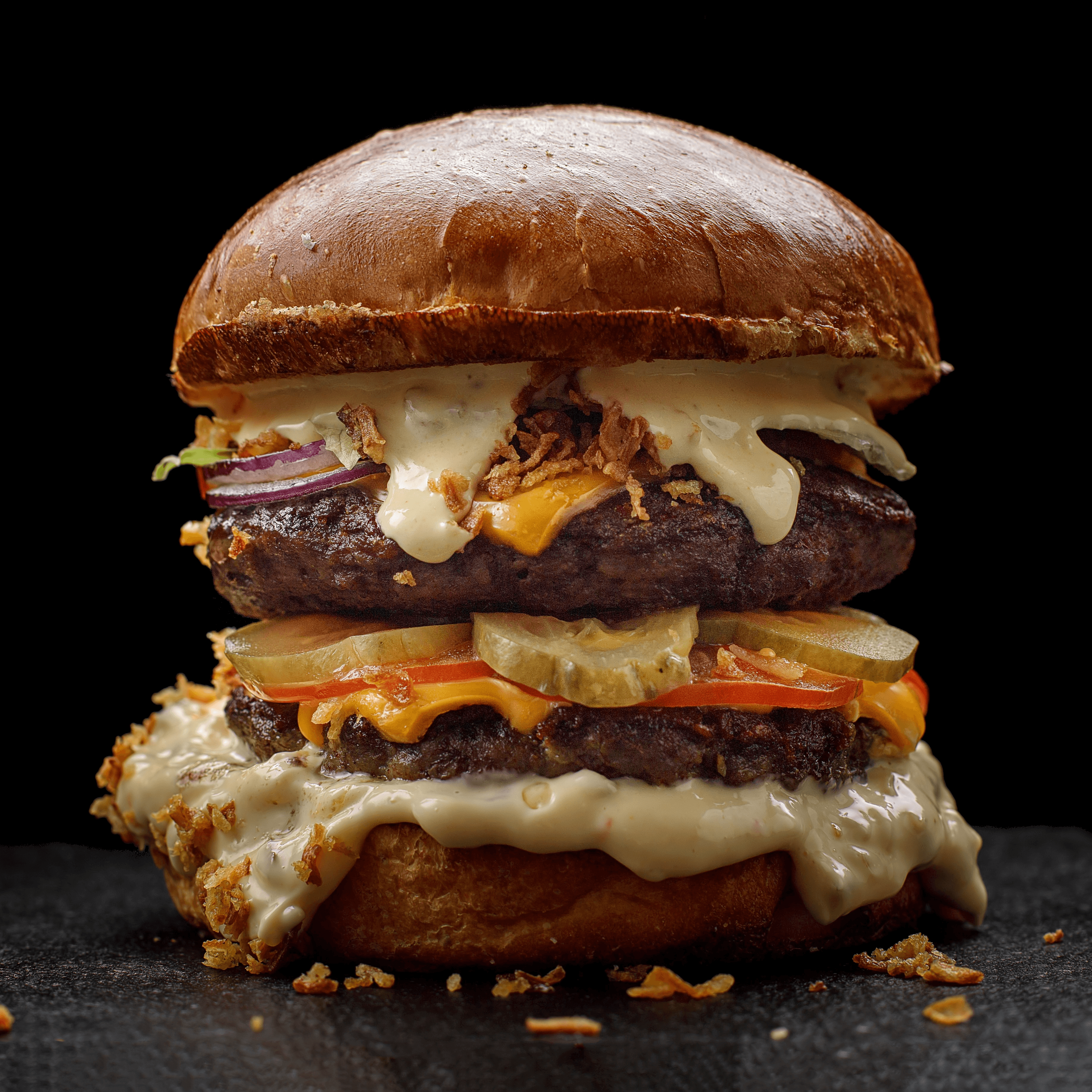 The Townies Smashburger.