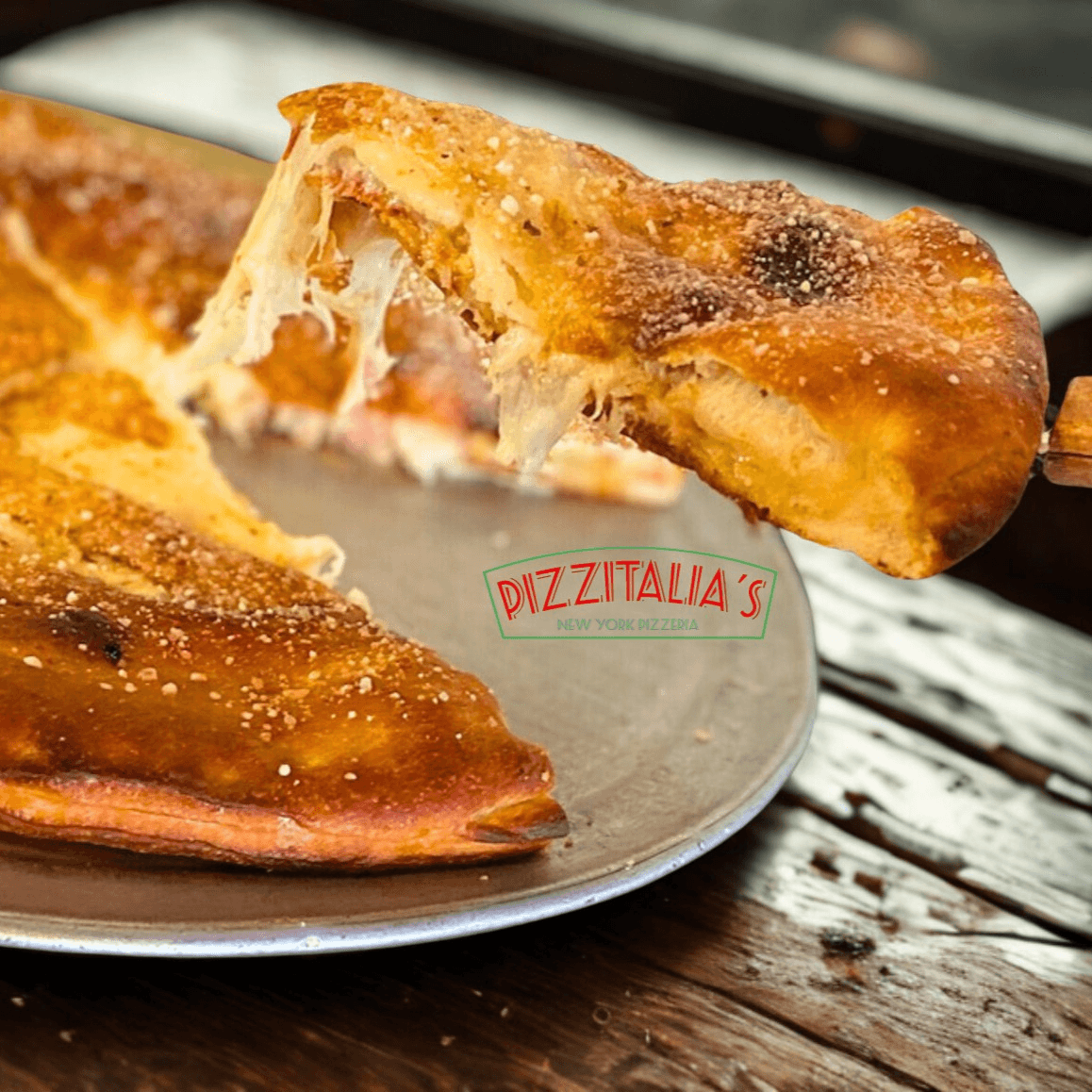 16" Stuffed Meat Lovers Pizza.