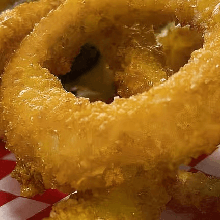 Large Order Onion Rings.