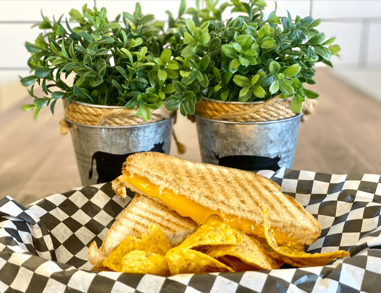 Grilled Cheese Sandwich.