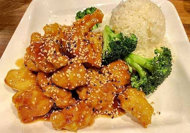 Sesame chicken.