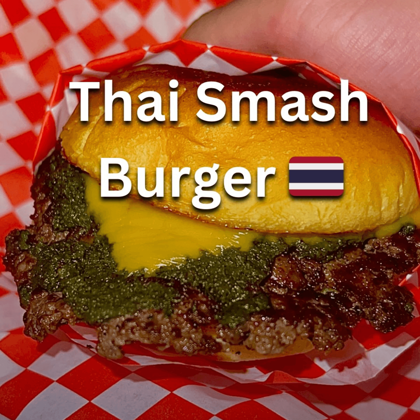 A Smashburger with a Thai Twist