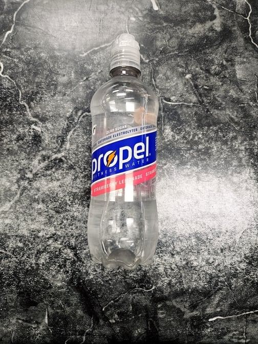 Propel Fitness Water Strawberry Lemonade 20 Oz Zero Sugar.