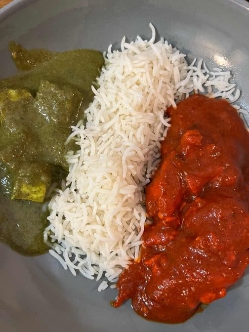 Vindaloo Chicken or Lamb.