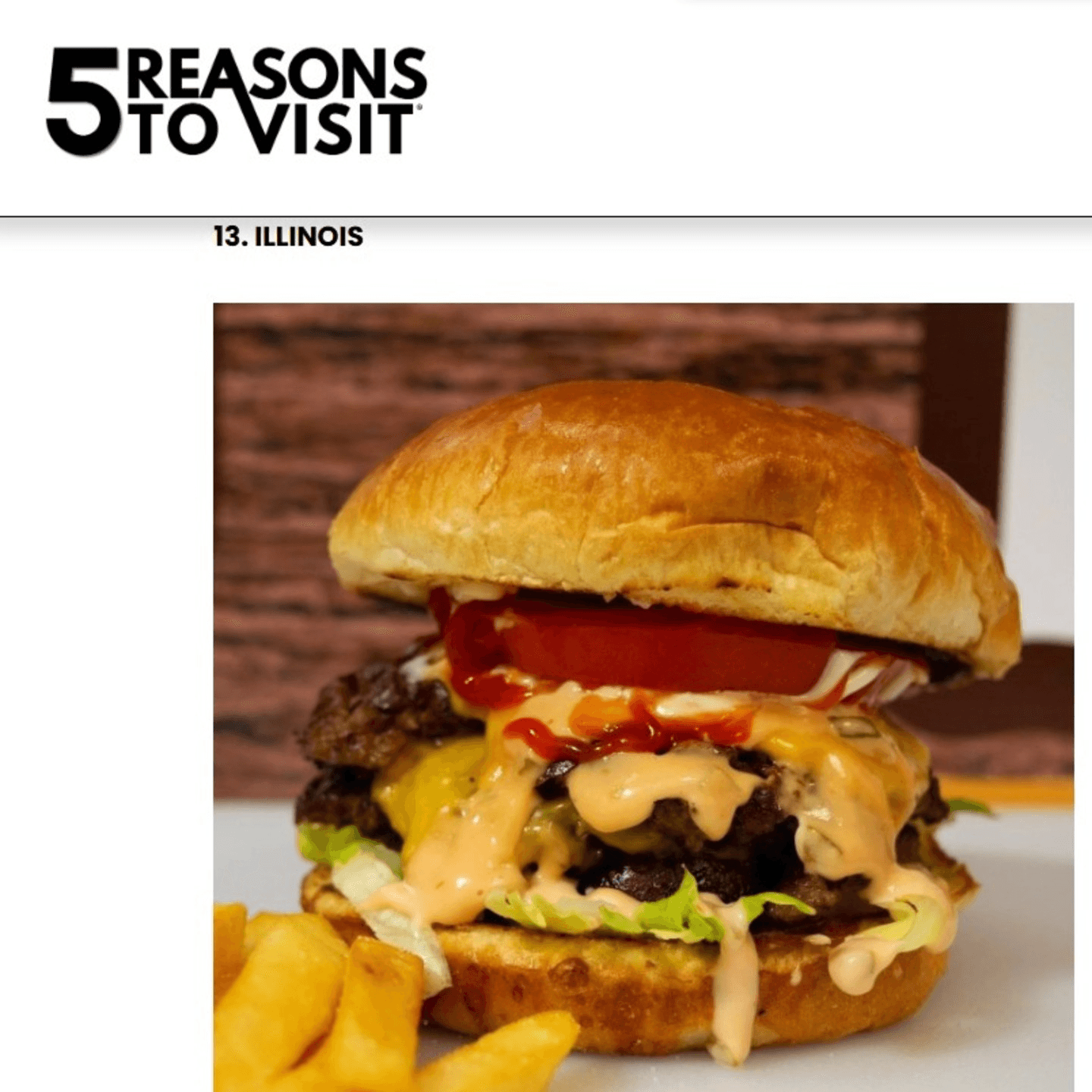  2025 Editor's Pick-Best Burger Restaurants in IL!