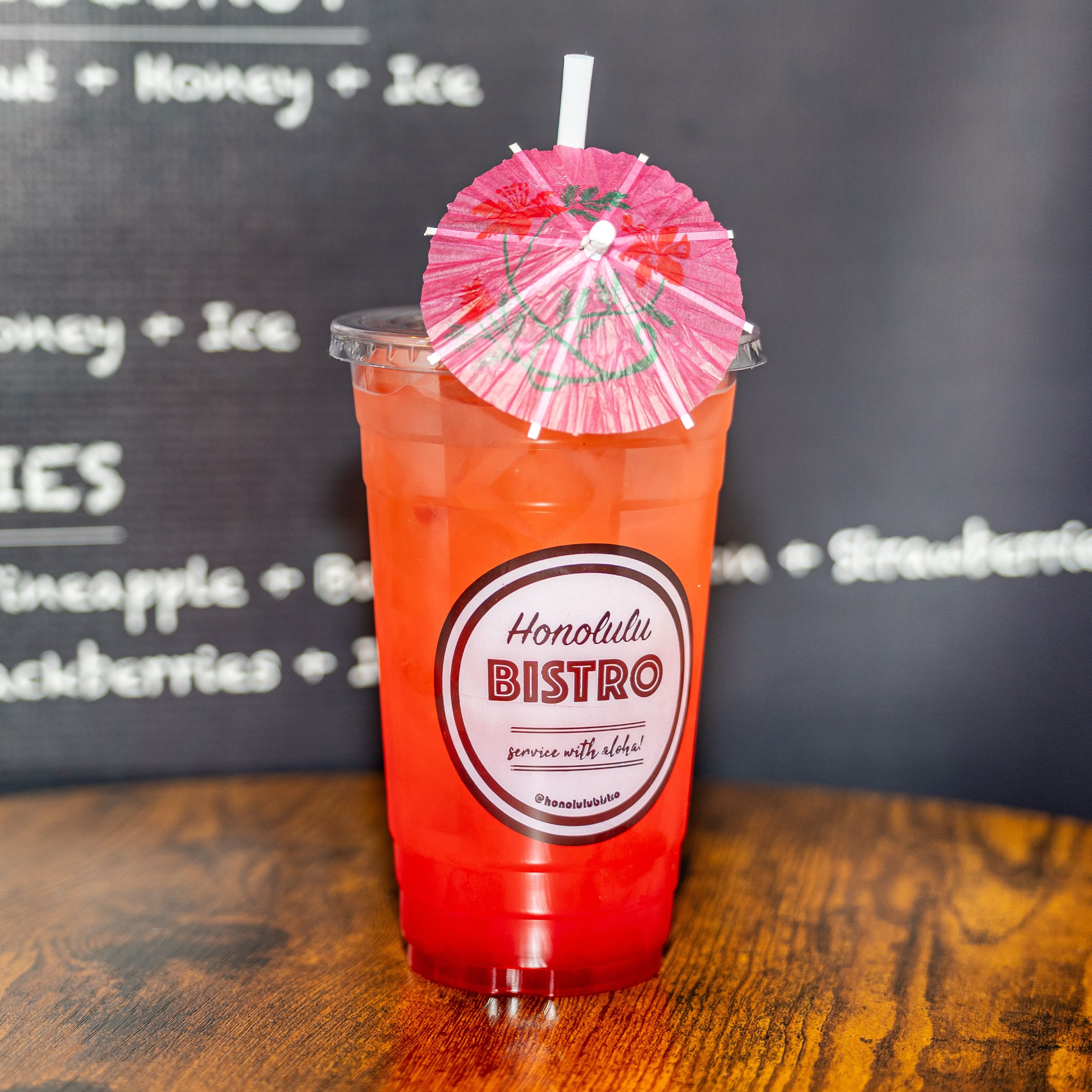 Passion Fruit Lemonade.