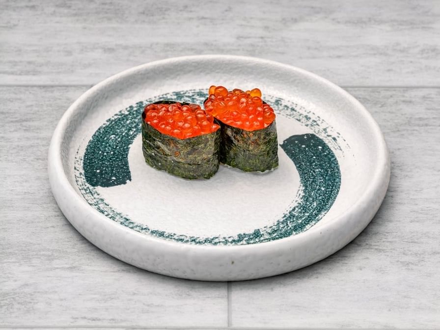 Salmon Roe Sushi.