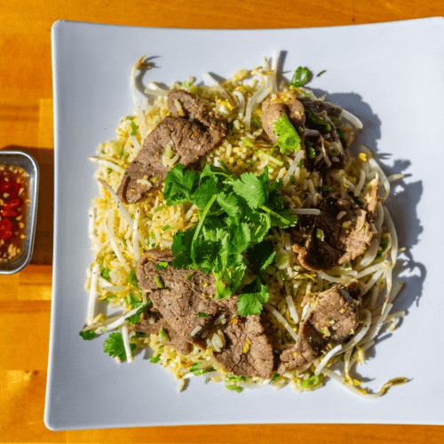 Beef Fried Rice | Cơm Chiên Bò.