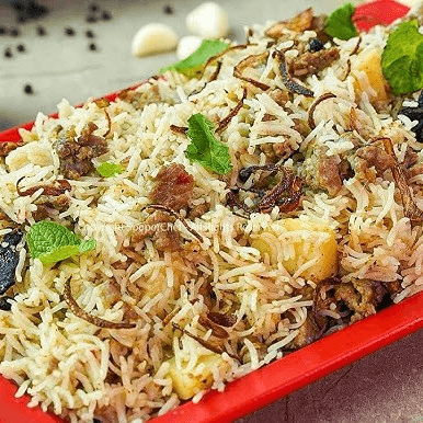 Mutton Keema Pulav.