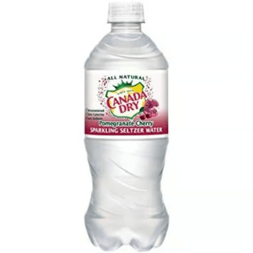 Canada Dry Seltzer Pomegranate Cherry 12 Oz.
