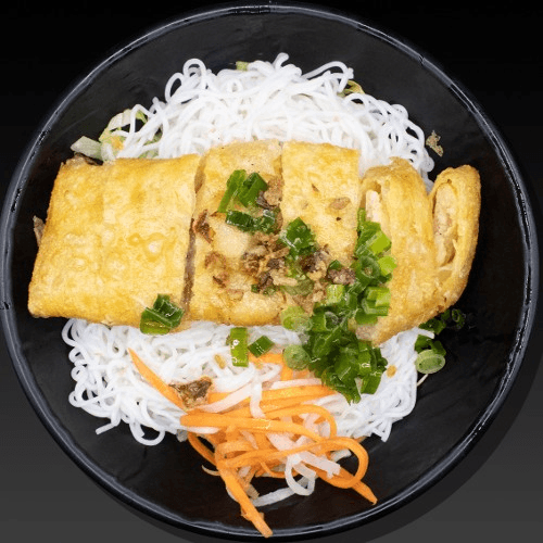 Fried Shrimp Paste Noodle Bowl