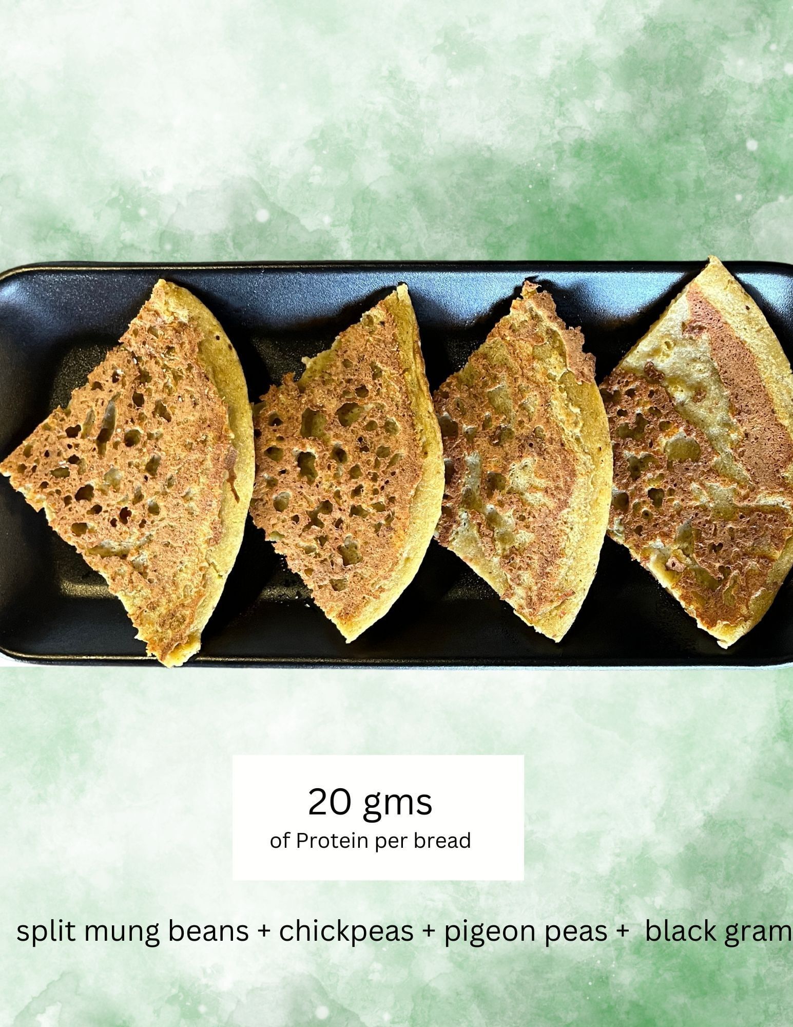 Indian Protein Bread.