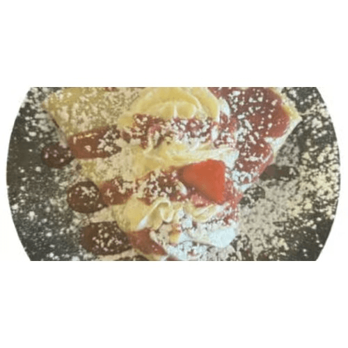 Strawberry Cream Crepe.