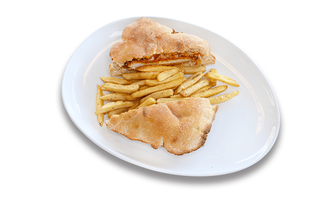 Chicken Parmigiana Sandwich.