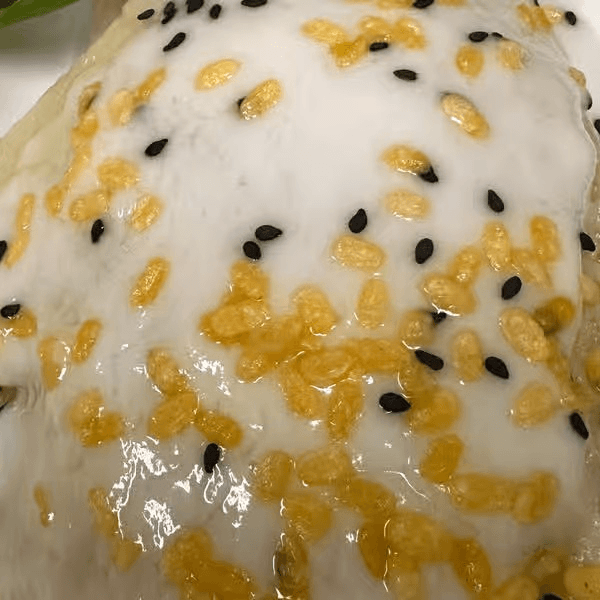 Thai Custard with Sticky Rice.