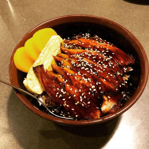 Unadon Lunch Special.