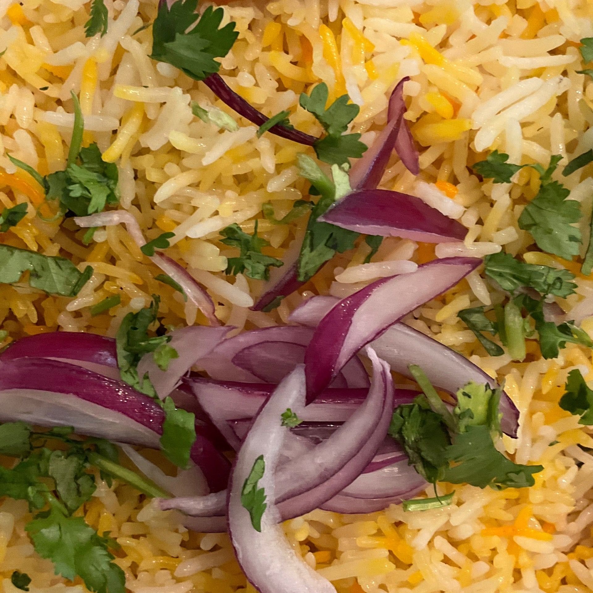 Shrimp Biryani Family Pack.