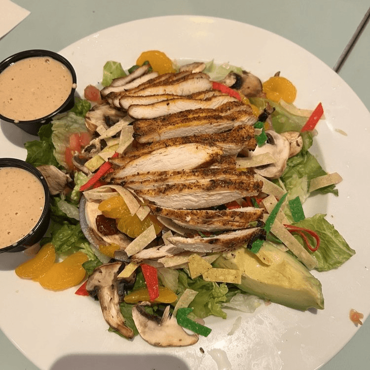 West Coast Blackened Chicken Salad.