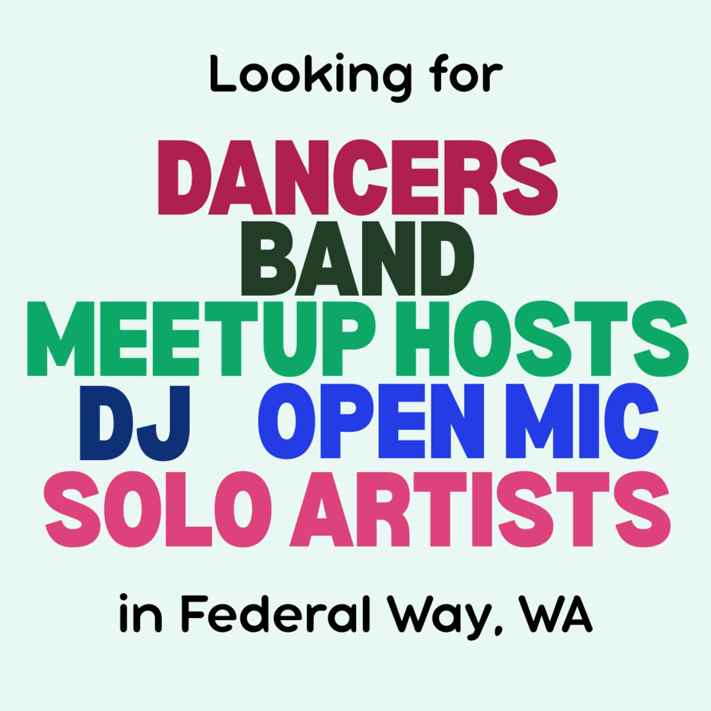 Calling for Local Talent
