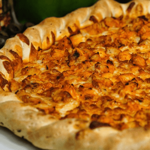 Buffalo Chicken Pizza.