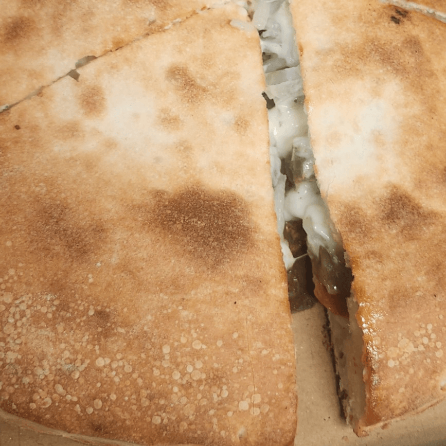 Stuffed Veggie Pizza.