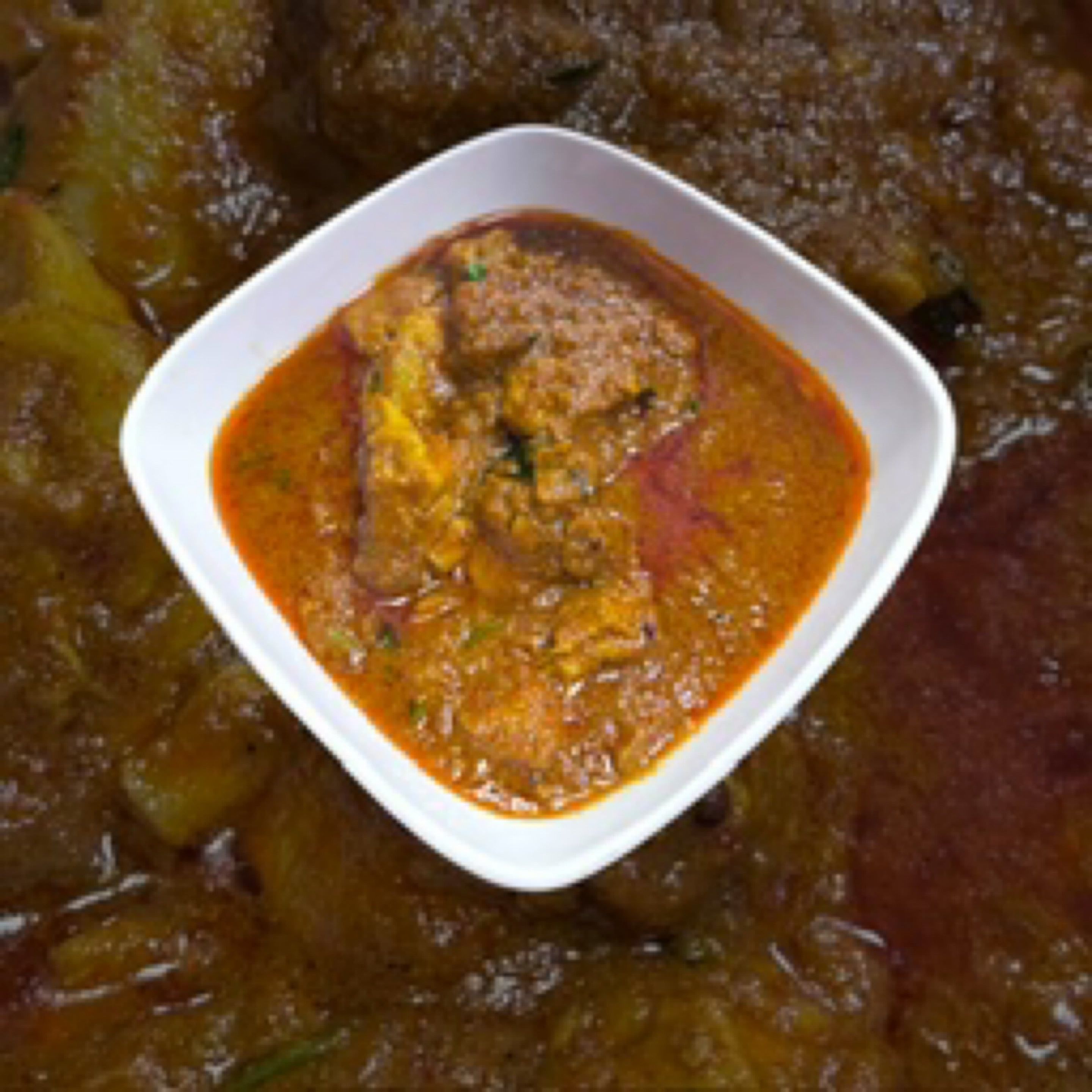 Andhra Chicken Curry.