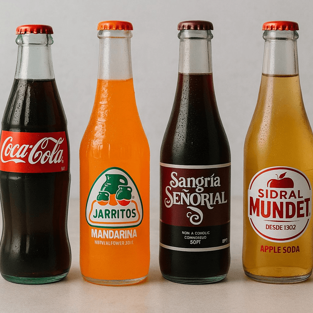 Mexican Glass Bottle Soda.