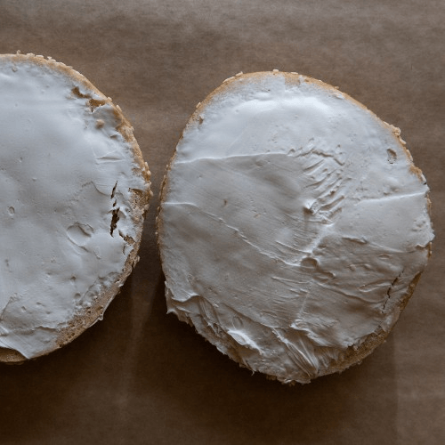 Bagel with Plain Cream Cheese.