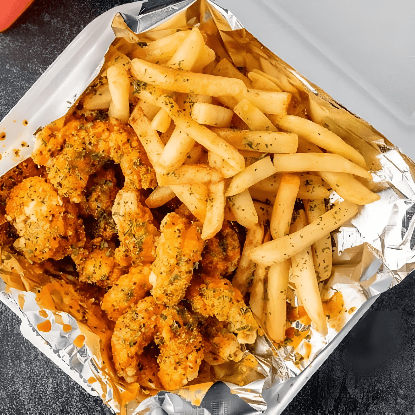  Dive into Flavor with Shrimp and Crispy Fries