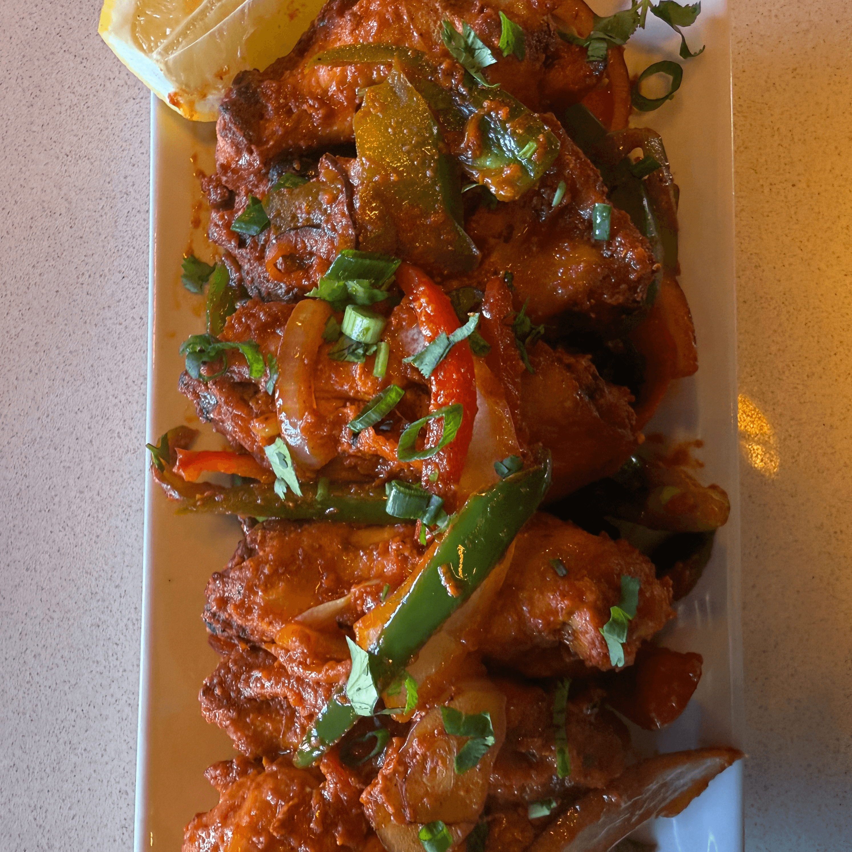 Tandoori Chicken Wings.