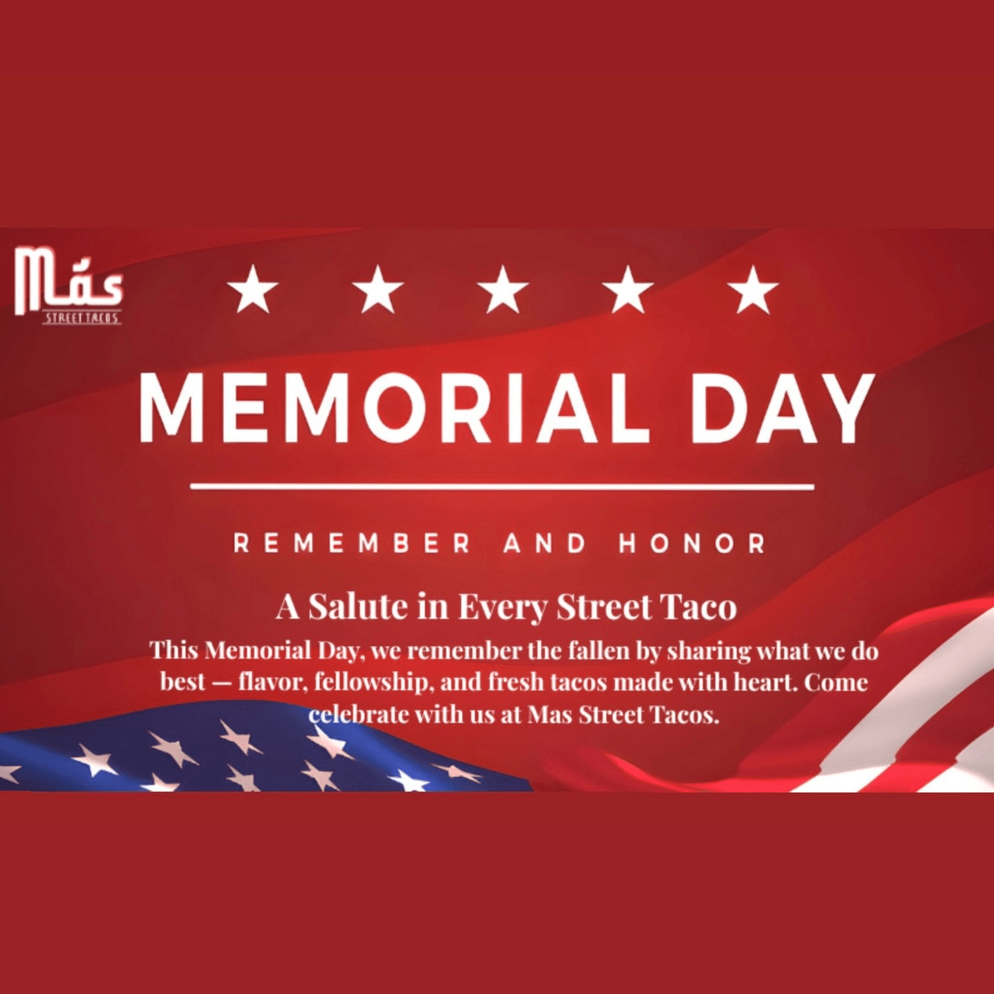 Memorial Day!