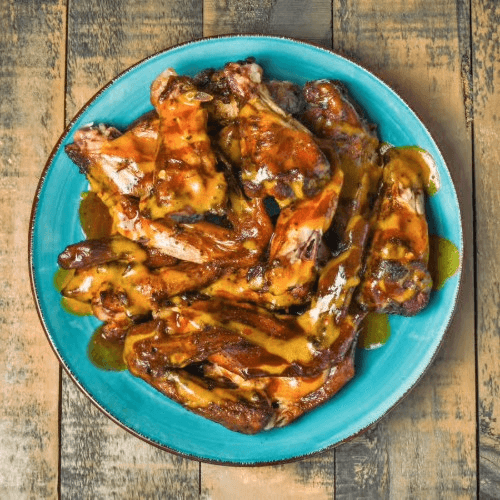 6pc BBQ Wing Basket.