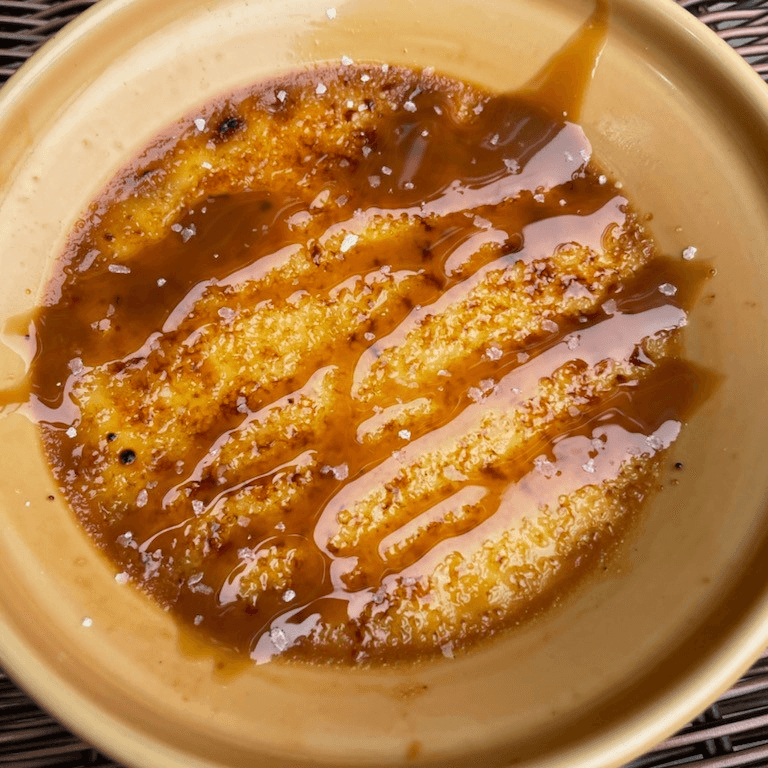 Vanilla Crème Brulee.