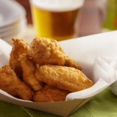 Crispy Chicken Wings.