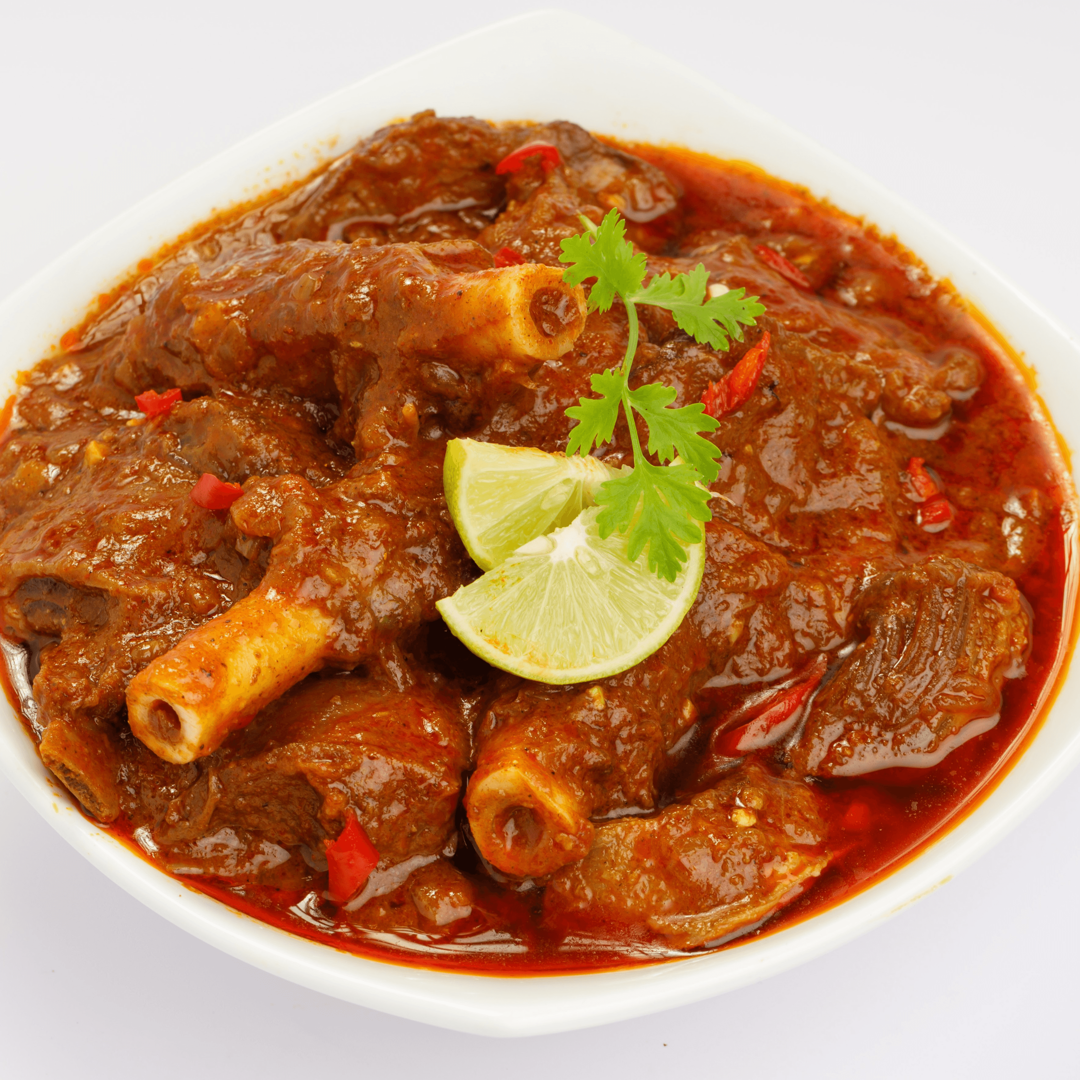 Goat vindaloo.