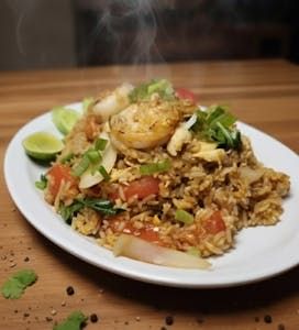 Tom Yum Fried Rice.