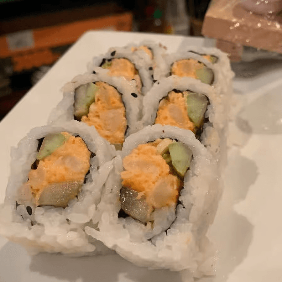 Spicy Scallop Roll.