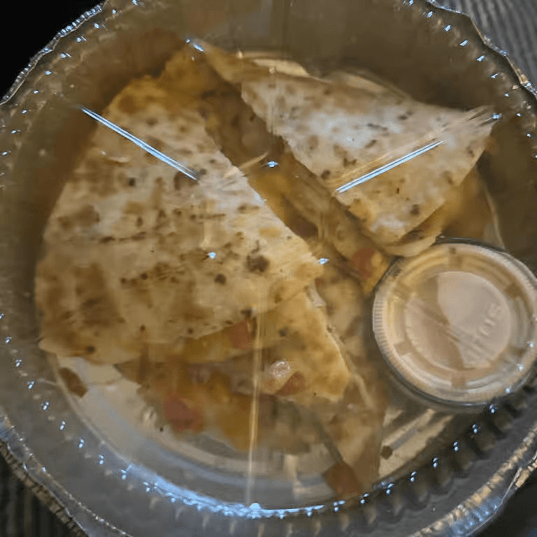 Shrimp Quesadilla.