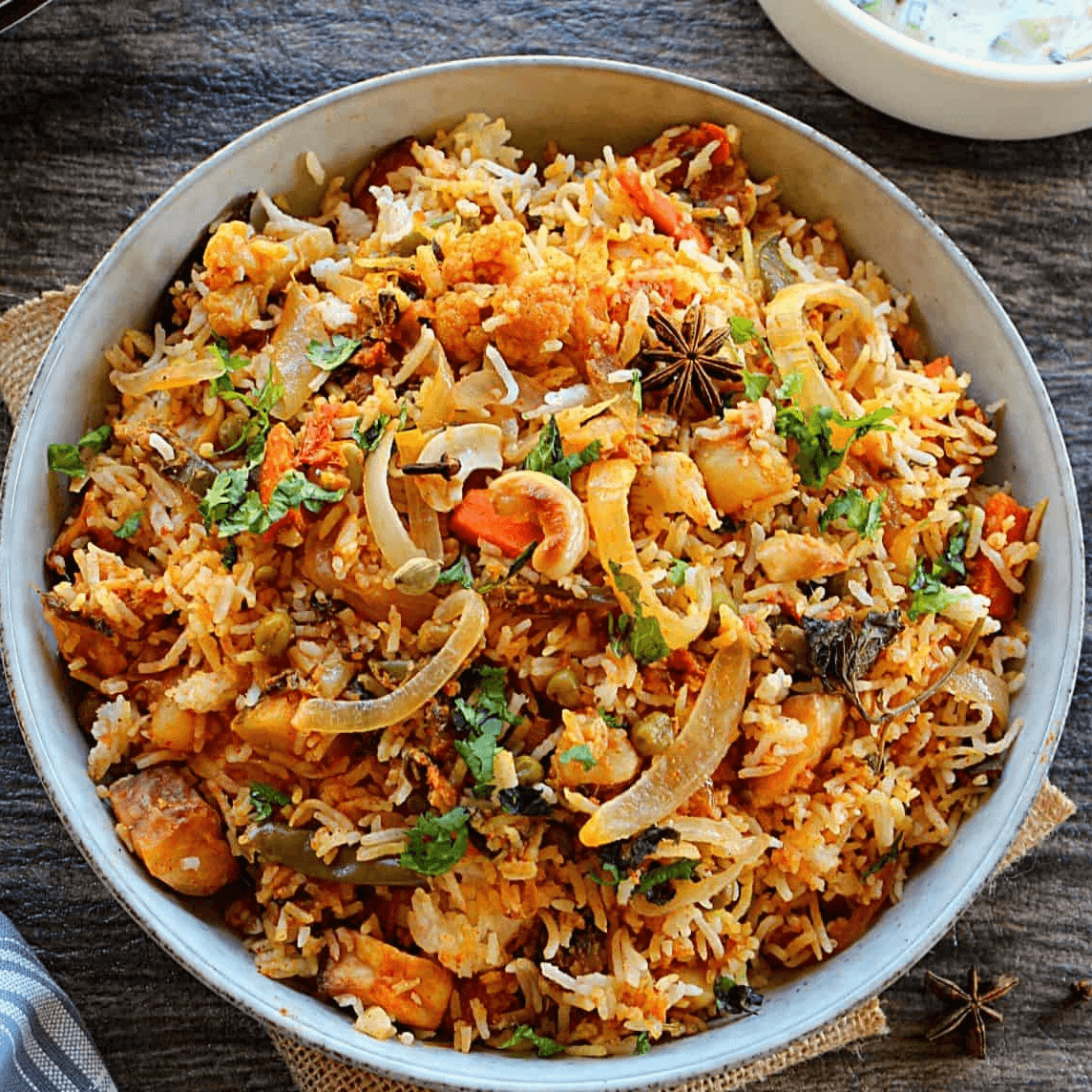 2 Veg Biriyani Combo.